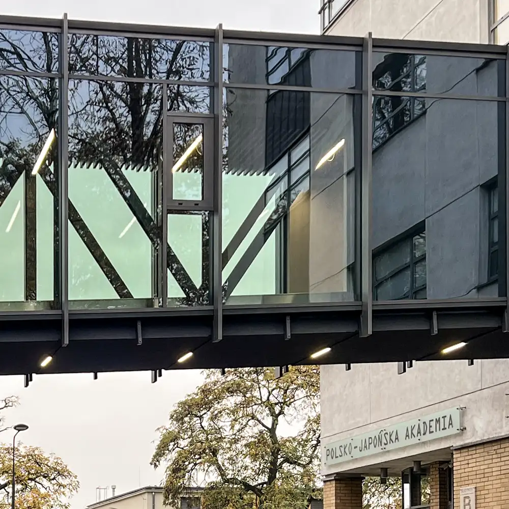 DORACO - Polsko-Japońska Akademia Technik Komputerowych | techbud, wojciech szulc, tch-techbud.pl, konstrukcje stalowe, hale, balustrady, schody, budownictwo, stal, tomeson, stancel