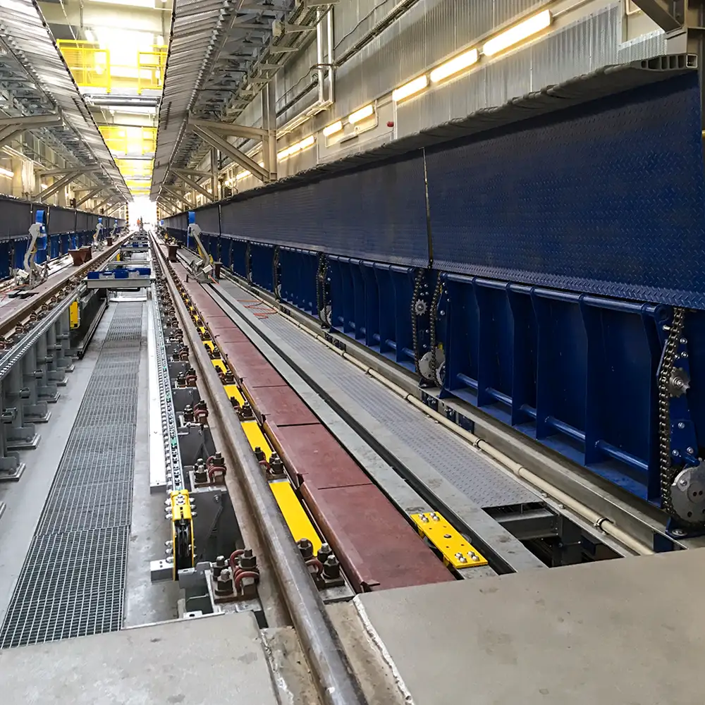 podesty dla metra warszawskiego | techbud, wojciech szulc, tch-techbud.pl, konstrukcje stalowe, hale, balustrady, schody, budownictwo, stal, tomeson, stancel