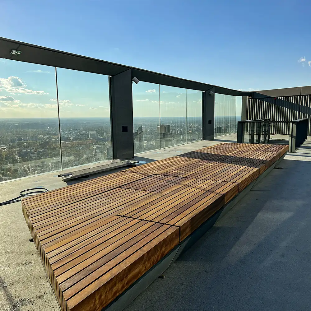 taras Varso Tower | techbud, wojciech szulc, tch-techbud.pl, konstrukcje stalowe, hale, balustrady, schody, budownictwo, stal, tomeson, stancel